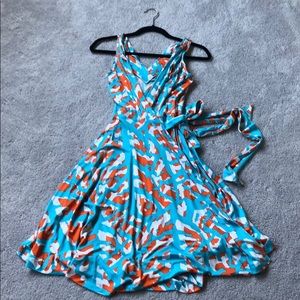 DVF wrap dress